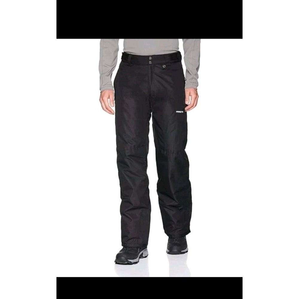 Arctix Men's Essential Snow Pants, Black XXL/44-46 32" Inseam -20 Degree SAFE!